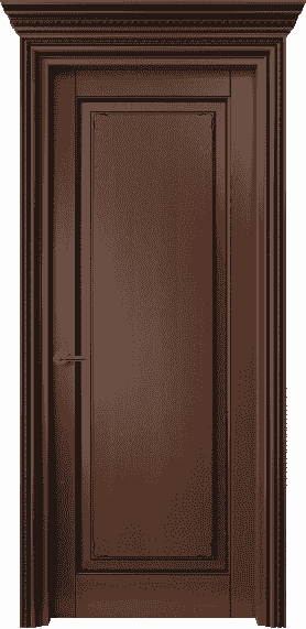 Дверь межкомнатная 6201 КП. Цвет Коричневый с патиной. Материал Массив бука с патиной. Коллекция Royal. Картинка.