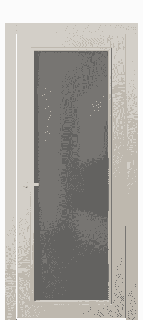 Дверь межкомнатная 8000 МОС СЕР САТ. Цвет Матовый облачно-серый. Материал Гладкая эмаль. Коллекция Neo Classic. Картинка.