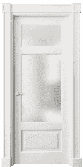 Дверь межкомнатная 6346 БС САТ. Цвет Бук серый. Материал Массив бука эмаль. Коллекция Toscana Rombo. Картинка.