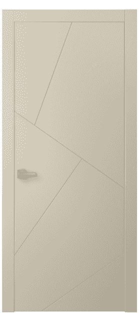 Дверь межкомнатная 8058 ММЦ . Цвет Матовый марципановый. Материал Гладкая эмаль. Коллекция Linea. Картинка.