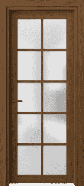 Дверь межкомнатная 2106 ЛОР САТ. Цвет Лесной орех. Материал Ламинатин. Коллекция Neo. Картинка.