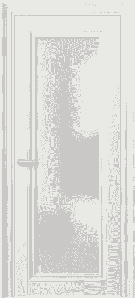 Дверь межкомнатная 2502 МЖМ САТ. Цвет Матовый жемчужный. Материал Гладкая эмаль. Коллекция Centro. Картинка.