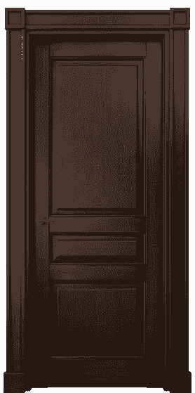Дверь межкомнатная 6305 БТП. Цвет Бук тёмный с патиной. Материал Массив бука с патиной. Коллекция Toscana Plano. Картинка.