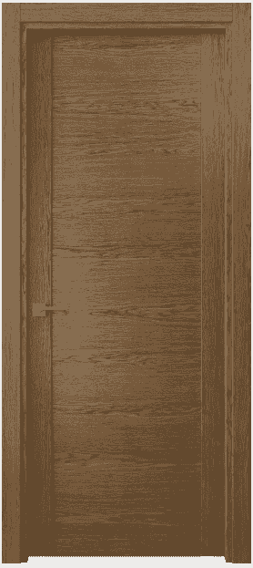 Дверь межкомнатная 4111 ДЯН. Цвет Дуб янтарный. Материал Шпон ценных пород. Коллекция Quadro. Картинка.
