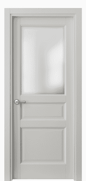 Дверь межкомнатная 1432 СШ САТ. Цвет Серый шёлк. Материал Ciplex ламинатин. Коллекция Galant. Картинка.
