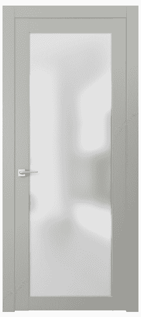 Дверь межкомнатная 2102q СШ САТ. Цвет Серый шёлк. Материал Ciplex ламинатин. Коллекция Quadro. Картинка.