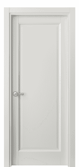 Дверь межкомнатная 1401 МСР. Цвет Матовый серый. Материал Гладкая эмаль. Коллекция Galant. Картинка.