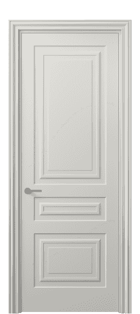 Дверь межкомнатная 8411 МСР. Цвет Матовый серый. Материал Гладкая эмаль. Коллекция Mascot. Картинка.