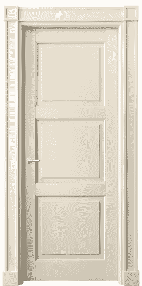 Дверь межкомнатная 6309 БМЦ. Цвет Бук марципановый. Материал Массив бука эмаль. Коллекция Toscana Plano. Картинка.