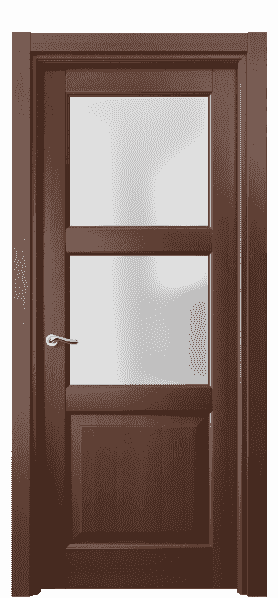 Дверь межкомнатная 0732 БОР САТ. Цвет Бук орех. Материал Массив бука. Коллекция Lignum. Картинка.