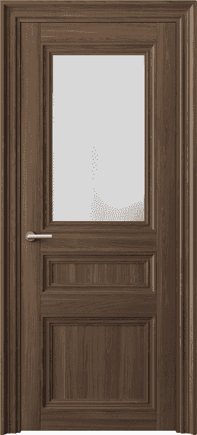 Дверь межкомнатная 2538 ШОЯ САТ. Цвет Шоколадный ясень. Материал Ciplex ламинатин. Коллекция Centro. Картинка.