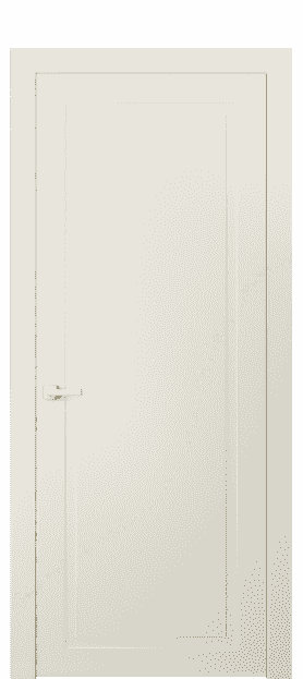 Дверь межкомнатная 8001 ММБ. Цвет Матовый молочно-белый. Материал Гладкая эмаль. Коллекция Neo Classic. Картинка.