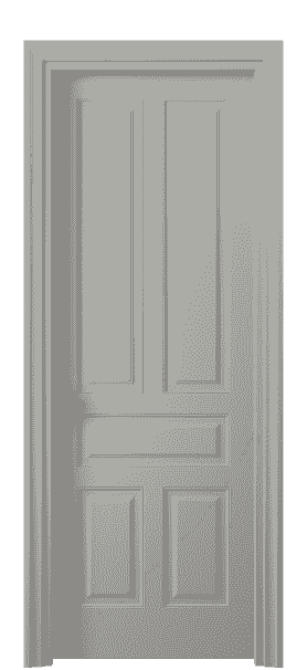 Дверь межкомнатная 8531 МНСР . Цвет Матовый нейтральный серый. Материал Гладкая эмаль. Коллекция Esse. Картинка.