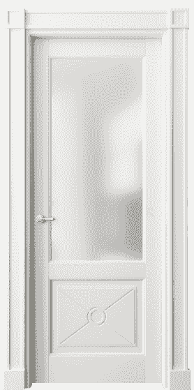 Дверь межкомнатная 6362 БС САТ. Цвет Бук серый. Материал Массив бука эмаль. Коллекция Toscana Litera. Картинка.