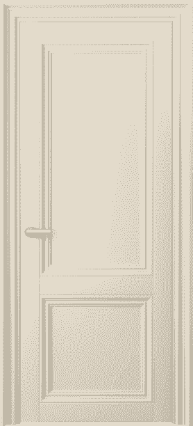 Дверь межкомнатная 2523 ММЦ. Цвет Матовый марципановый. Материал Гладкая эмаль. Коллекция Centro. Картинка.