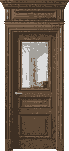 Дверь межкомнатная 7304 ДТМ.М ПРОЗ Ф. Цвет Дуб туманный матовый. Материал Массив дуба матовый. Коллекция Antique. Картинка.
