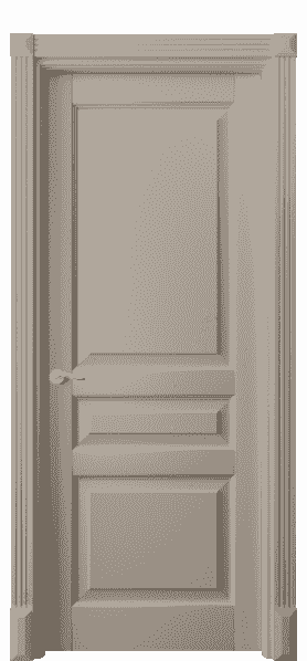 Дверь межкомнатная 0711 ББСК. Цвет Бук бисквитный. Материал Массив бука эмаль. Коллекция Lignum. Картинка.