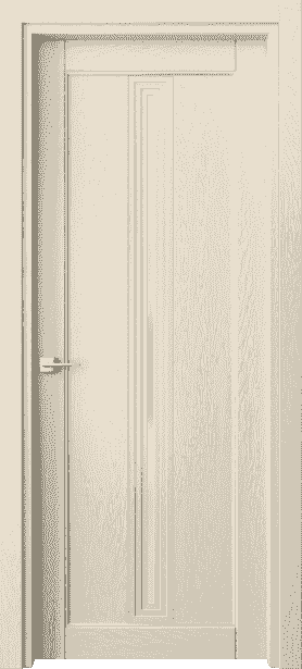 Дверь межкомнатная 6123 ДМЦ САТ. Цвет Дуб марципановый. Материал Массив дуба эмаль. Коллекция Ego. Картинка.