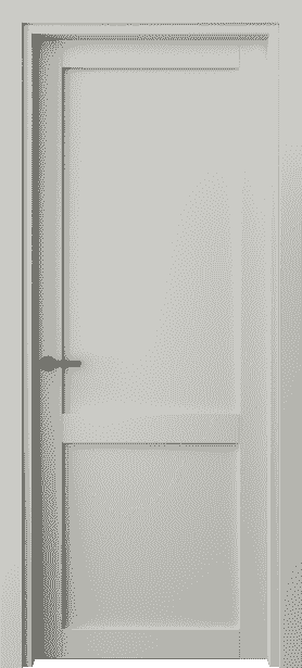 Дверь межкомнатная 2121 СШ. Цвет Серый шёлк. Материал Ciplex ламинатин. Коллекция Neo. Картинка.