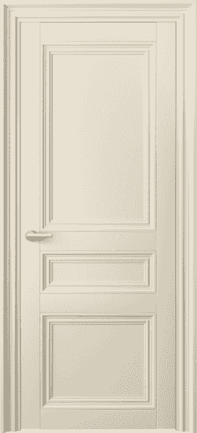 Дверь межкомнатная 2537 ММЦ. Цвет Матовый марципановый. Материал Гладкая эмаль. Коллекция Centro. Картинка.