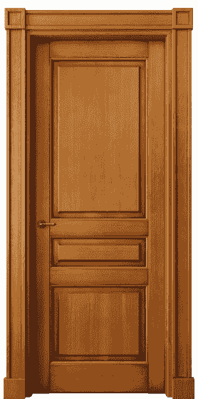 Дверь межкомнатная 6305 БСП. Цвет Бук светлый с патиной. Материал Массив бука с патиной. Коллекция Toscana Plano. Картинка.