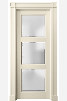 Дверь межкомнатная 6310 БМЦ САТ-Ф. Цвет Бук марципановый. Материал Массив бука эмаль. Коллекция Toscana Rombo. Картинка.