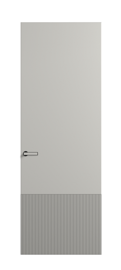 Дверь межкомнатная Velvet АКП 8202 Матовый серый. Скрытый короб Черный Цена 70469 . Фабрика дверей Волховец 8 (800) 551 43 19 Межкомнатная дверь Velvet АКП 8202 Матовый серый. Цена 70469 | Volhovec