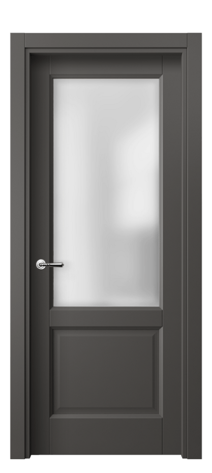 Дверь межкомнатная Galant 1422 ПЭТ графитовый Сатинированное стекло Гладкий наличник ПЭГФ Цена 31599 ₽ Наличники уже входят в базовый комплект. Фабрика дверей Волховец 8 (800) 551 43 19 Межкомнатная дверь Galant 1422 ПЭТ графитовый Сатинированное стекло Цена 31599 ₽ | Volhovec