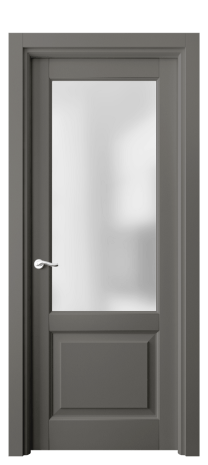 Дверь межкомнатная Лигнум 0740 Матовый классический серый Сатинированное стекло Гладкий наличник МКЛС Цена 95099 ₽ Наличники уже входят в базовый комплект. Фабрика дверей Волховец 8 (800) 551 43 19 Межкомнатная дверь Лигнум 0740 Матовый классический серый Сатинированное стекло Цена 95099 ₽ | Volhovec