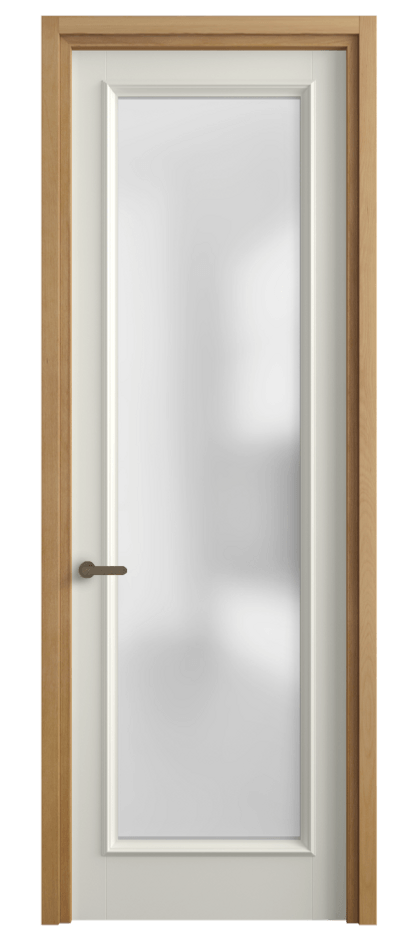 Межкомнатная дверь Charm 6702 Бук жемчуг Сатинированное стекло Цена 137740 сом | Volhovec