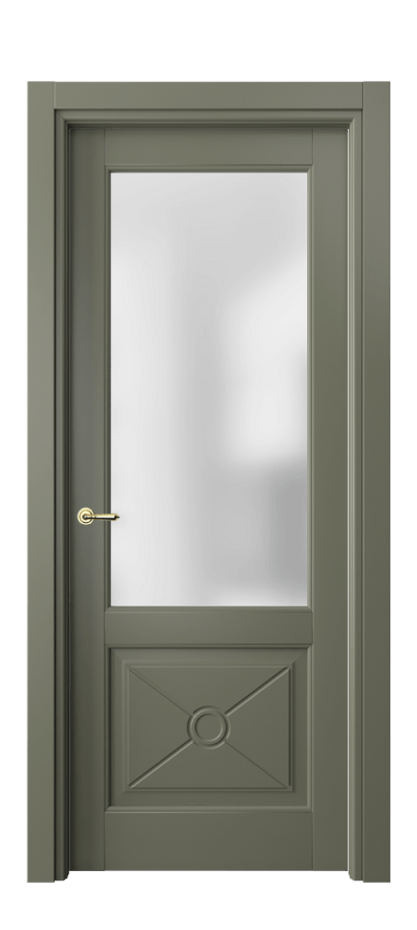 Межкомнатная дверь Toscana Litera 6362 Бук оливковый тёмный Сатинированное стекло Цена 100399 ₽ | Volhovec
