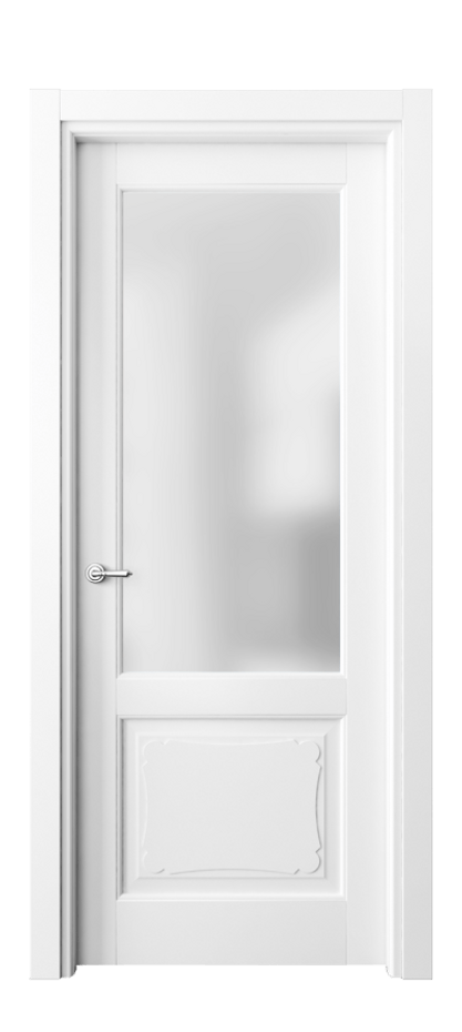 Дверь межкомнатная Тоскана Элегантэ 6322 Матовый белоснежный Сатинированное стекло Гладкий наличник МБЛ Цена 95099 ₽ Наличники уже входят в базовый комплект. Фабрика дверей Волховец 8 (800) 551 43 19 Межкомнатная дверь Тоскана Элегантэ 6322 Матовый белоснежный Сатинированное стекло Цена 95099 ₽ | Volhovec