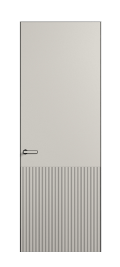 Межкомнатная дверь Velvet АКП 8204 Матовый облачно-серый. Цена 61569  | Volhovec