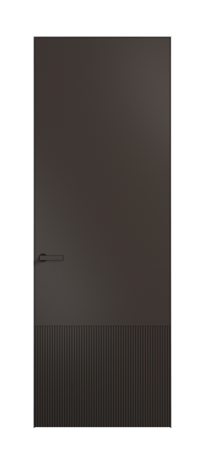 Межкомнатная дверь Velvet 8202 Матовый антрацит. Цена 75929  | Volhovec