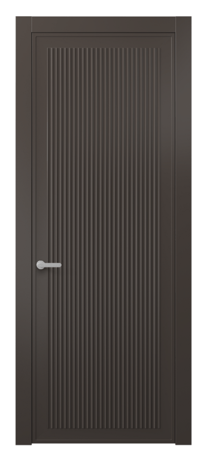 Дверь межкомнатная Альба 8642 Матовый антрацит Гладкий компланарный наличник МАН Цена 40199 ₽ Наличники уже входят в базовый комплект. Фабрика дверей Волховец 8 (800) 551 43 19 Межкомнатная дверь Альба 8642 Матовый антрацит Цена 40199 ₽ | Volhovec