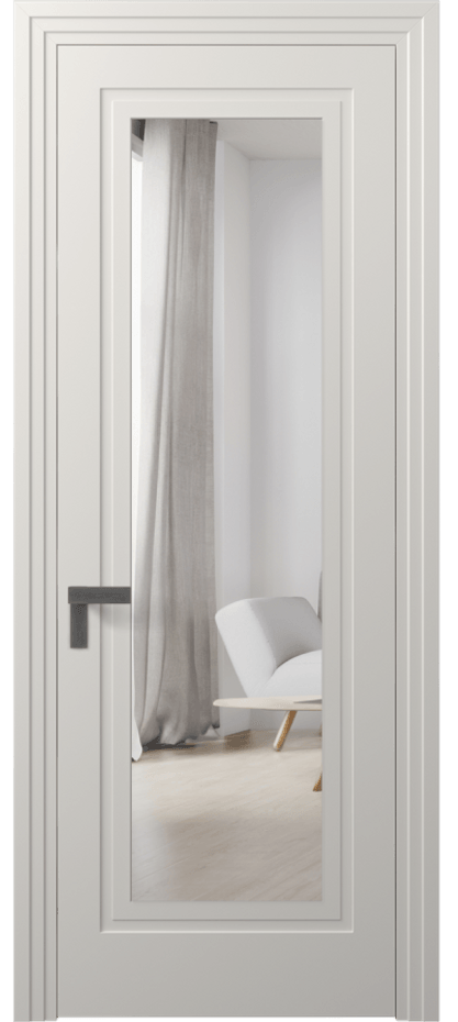 Дверь межкомнатная Rocca 8303 Матовый пудровый белый Двустороннее зеркало, триплекс Каскадный компланарный наличник МПБЛ Цена 82899 ₽ Наличники уже входят в базовый комплект. Фабрика дверей Волховец 8 (800) 551 43 19 Межкомнатная дверь Rocca 8303 Матовый пудровый белый Двустороннее зеркало, триплекс Цена 82899 ₽ | Volhovec