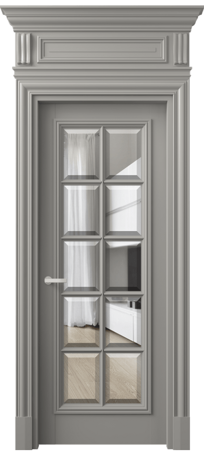 Дверь межкомнатная Antique 7310 Бук нейтральный серый Прозрачное стекло с фацетом, 6 мм КЭП + Объёмный фриз + Карниз БНСР Цена 138983 ₽ Наличники уже входят в базовый комплект. Фабрика дверей Волховец 8 (800) 551 43 19 Межкомнатная дверь Antique 7310 Бук нейтральный серый Прозрачное стекло с фацетом, 6 мм Цена 138983 ₽ | Volhovec