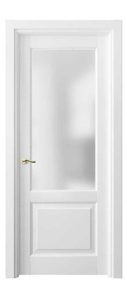 Межкомнатная дверь Lignum 0740 Бук белоснежный Сатинированное стекло Цена 133660 сом | Volhovec