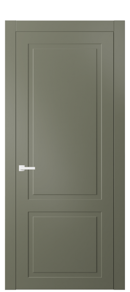 Межкомнатная дверь Neo Classic АКП 8002 Матовый оливковый тёмный  Цена 65599 ₽ | Volhovec