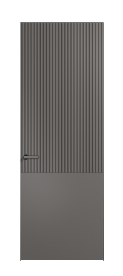 Межкомнатная дверь Вельвет АКП 8205 Матовый классический серый. Цена 59344  | Volhovec