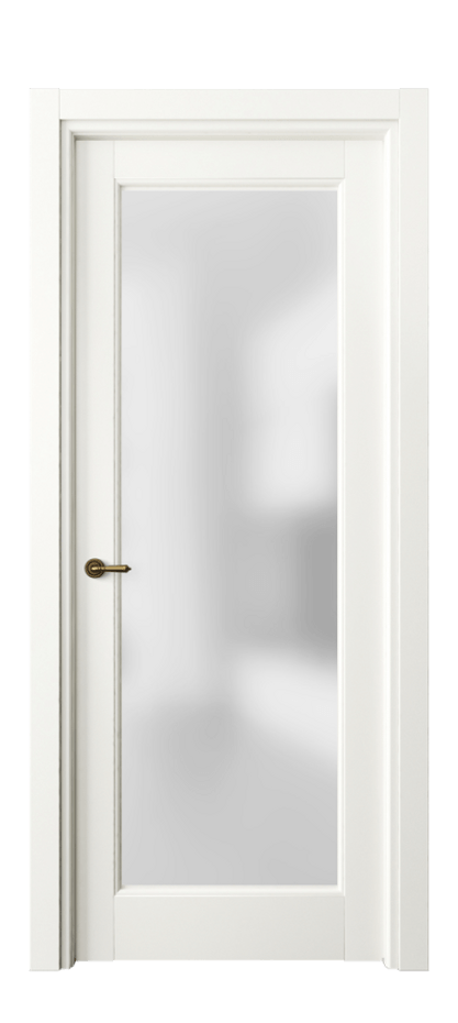 Межкомнатная дверь Toscana Litera 6300 Бук жемчуг Сатинированное стекло Цена 71279 ₽ | Volhovec