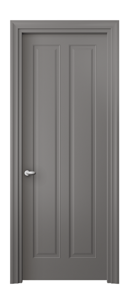 Дверь межкомнатная Esse 8511 Матовый классический серый Фигурный универсальный наличник МКЛС Цена 52999 ₽ Наличники уже входят в базовый комплект. Фабрика дверей Волховец 8 (800) 551 43 19 Межкомнатная дверь Esse 8511 Матовый классический серый Цена 52999 ₽ | Volhovec