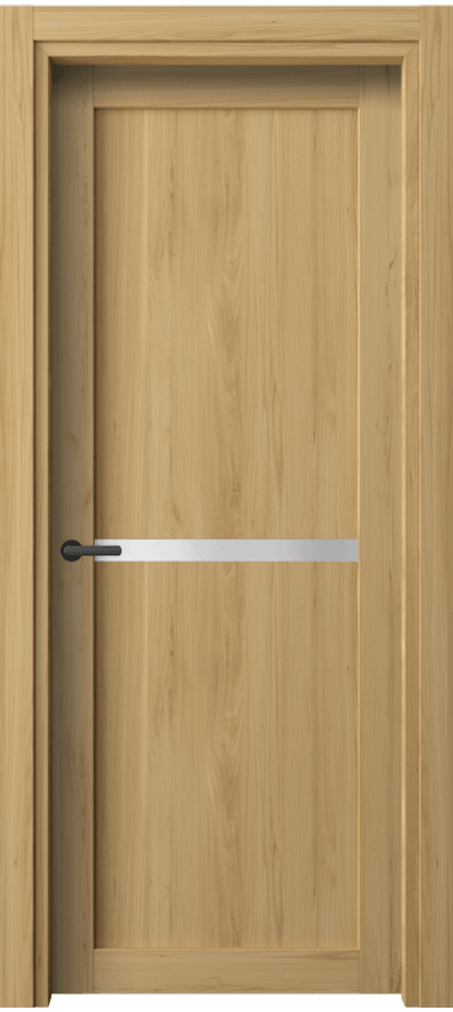Межкомнатная дверь Нео 2112 Солнечный вяз Сатинированное стекло Цена 41900 сом | Volhovec