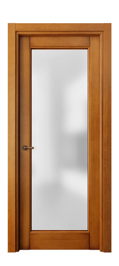 Межкомнатная дверь Тоскана Литера 6300 Бук светлый с патиной Сатинированное стекло Цена 109199 ₽ | Volhovec