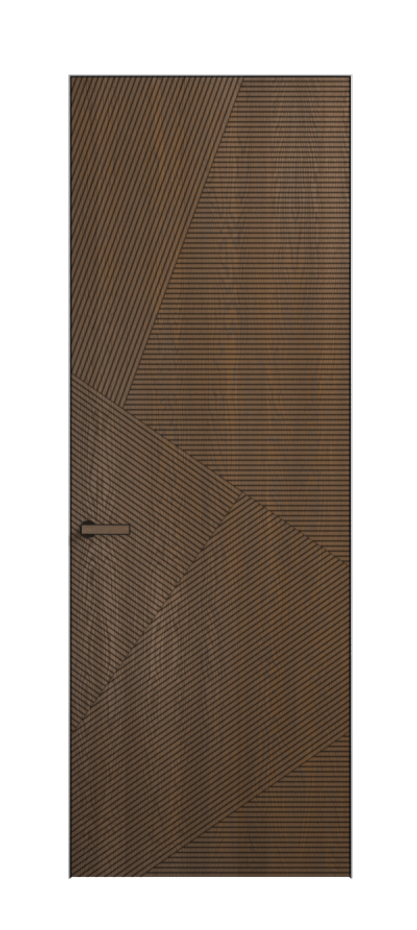 Дверь межкомнатная Вельвет 8213 Дуб туманный матовый. Скрытый короб Черный Цена 168810 . Фабрика дверей Волховец 8 (800) 551 43 19 Межкомнатная дверь Вельвет 8213 Дуб туманный матовый. Цена 168810 | Volhovec