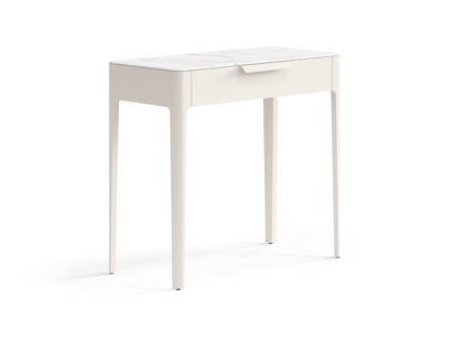 Мебель Консоль Piega 1 ящик. Цвет Матовый облачно-серый. Материал Гладкая эмаль. Коллекция Консоль Piega 1 ящик. Картинка.