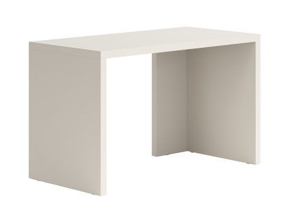 Мебель Стол Module письменный с двумя опорами. Цвет Ярко-серый. Материал ЛДСП однотонный. Коллекция Стол Module письменный с двумя опорами. Картинка.