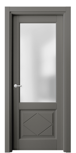 Межкомнатная дверь 6342 БКЛС САТ. Цвет Бук классический серый. Материал Массив бука эмаль. Коллекция Toscana Rombo. Фото. Дверь межкомнатная 6342 БКЛС САТ. Цвет Бук классический серый. Материал Массив бука эмаль. Коллекция Toscana Rombo. Картинка.