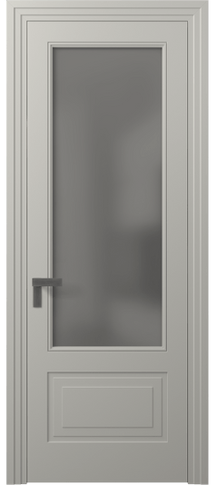 Дверь межкомнатная 8342 МТСР СЕР САТ. Цвет Матовый тёплый серый. Материал Гладкая эмаль. Коллекция Rocca. Картинка.