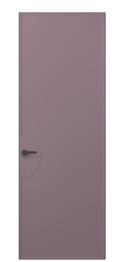 Дверь межкомнатная 8604 Пастельно-фиолетовый RAL 4009. Цвет RAL Пастельно-фиолетовый RAL 4009. Материал Гладкая эмаль. Коллекция Frame. Картинка.